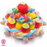 Gateau de bonbons arc-en-ciel